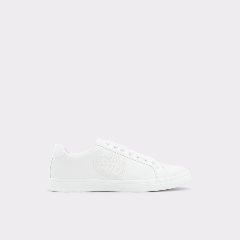 Baskets Aldo Blacktie Low Homme Blanche | AILJOM-175