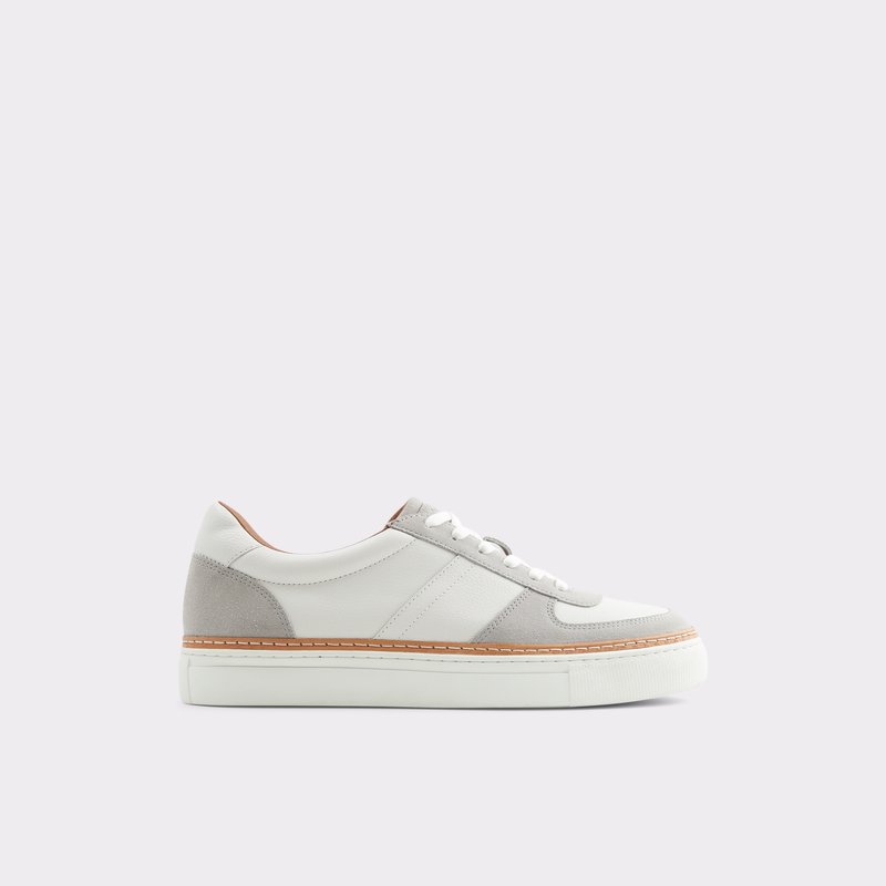 Baskets Aldo Checkers Low Homme Grise Clair | DRXNBJ-051