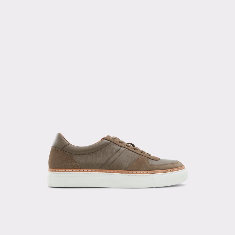 Baskets Aldo Checkers Low Homme Pewter | RWDOUC-432