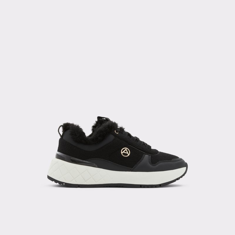 Baskets Aldo Citycozy Dentelle Up Femme Noir | LUTSQH-485