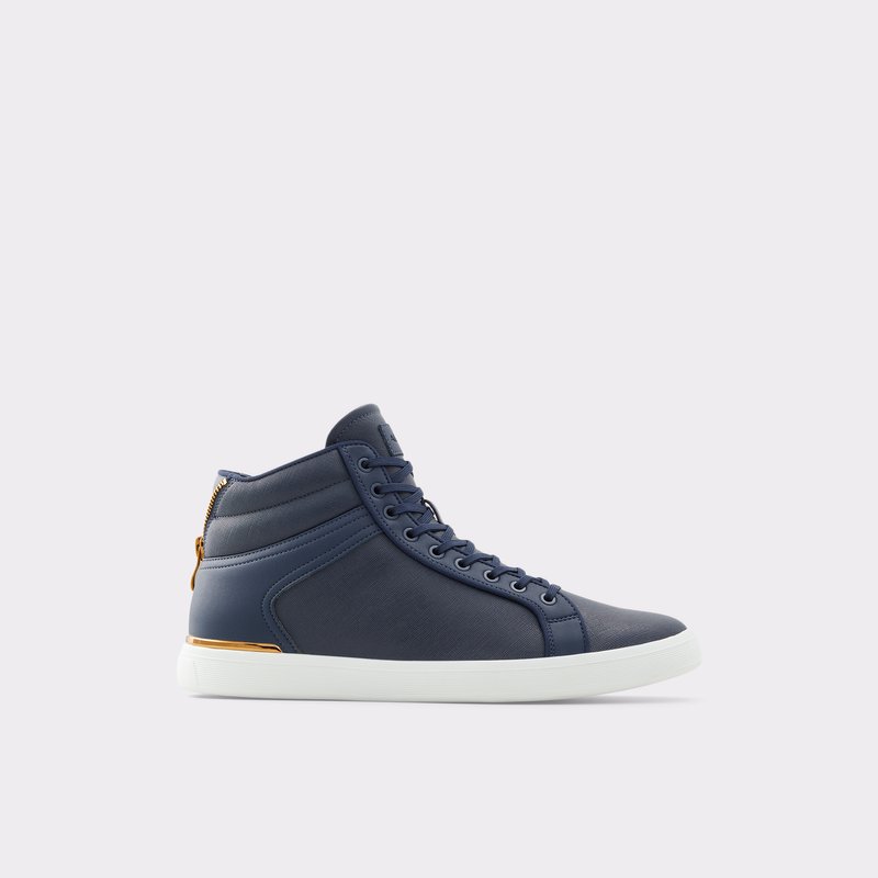 Baskets Aldo Deruulo High Homme Bleu Marine | SXTJDW-816