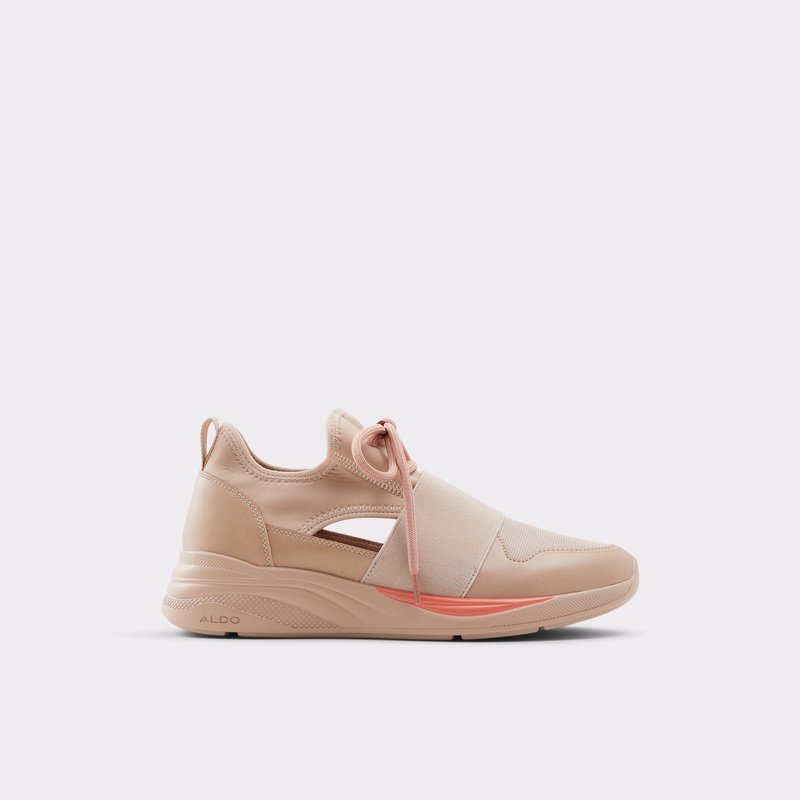 Baskets Aldo Dwievia Slip On Femme Rose Clair | AZVEUR-756