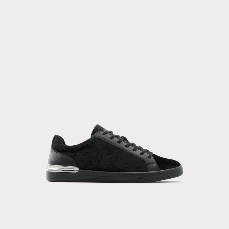 Baskets Aldo Karloz Low Homme Noir | EIZHVA-516