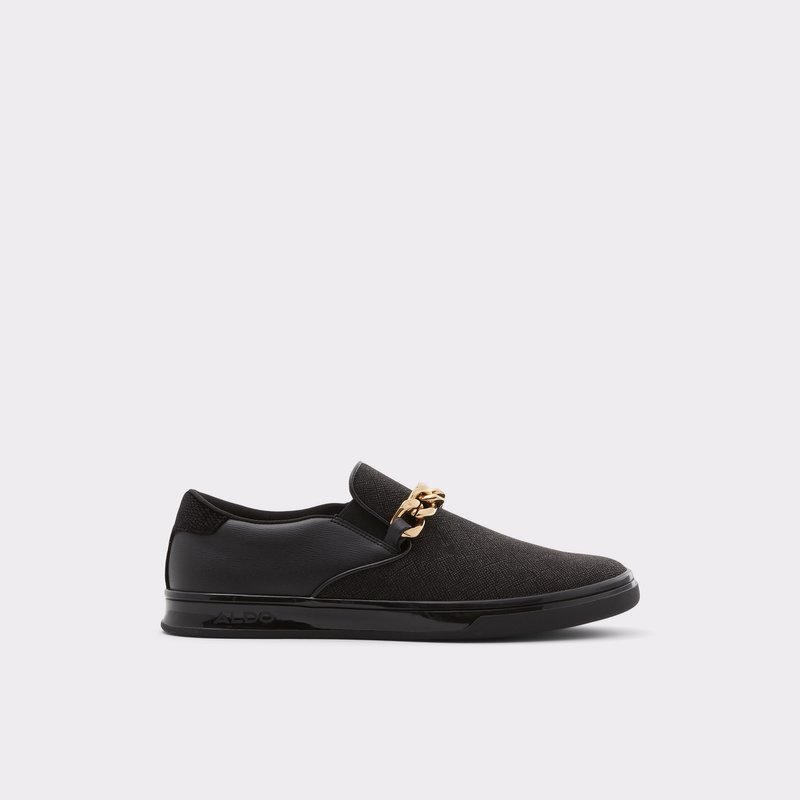 Baskets Aldo Millbrook Low Homme Noir | CROULT-120