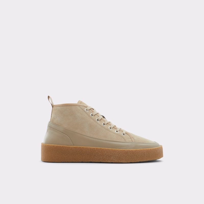 Baskets Aldo Peggyryan High Homme Beige Clair | ODCEBF-158