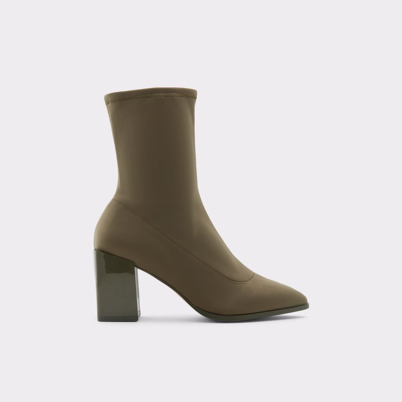 Bottes Chaussettes Aldo Adwigocia-w Femme Kaki | NWTMUJ-450