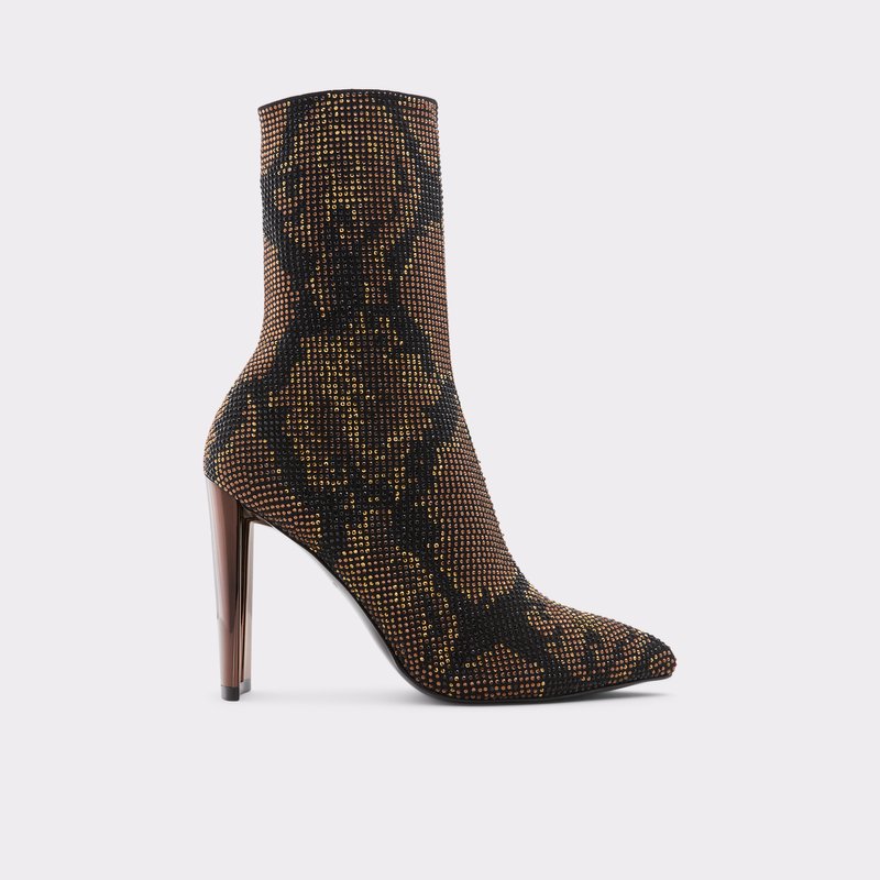 Bottes Chaussettes Aldo Deludith Femme Marron | MPKLNI-194