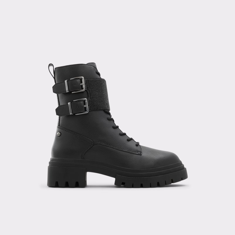 Bottes de combat Aldo Woa Femme Noir | JRPIVT-701