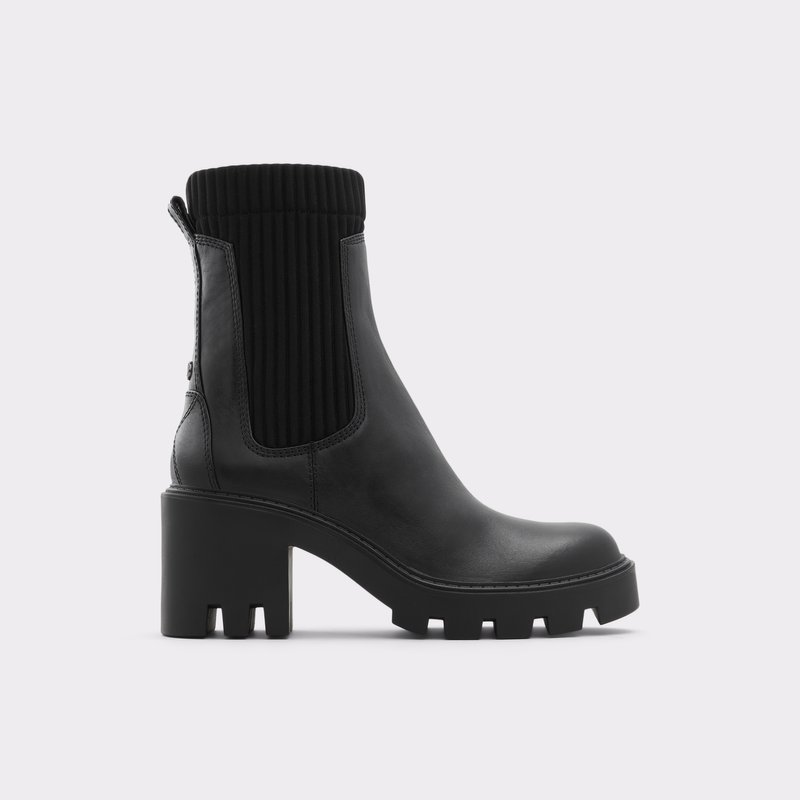 Bottines Chelsea Aldo Allout Femme Noir | JWNHQZ-814