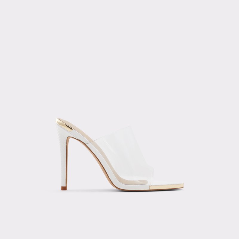 Heeled Sandals Aldo Afeadan Femme Blanche | SGMCHR-580