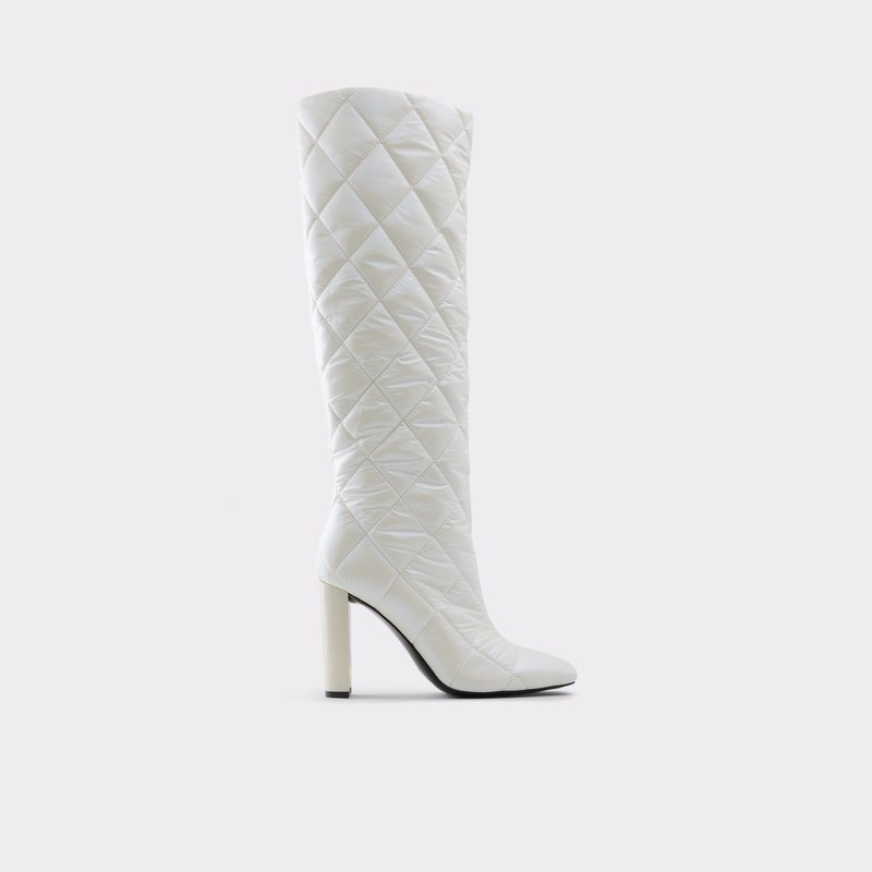 Knee High Boots Aldo Snowpuff Femme Blanche | DYTUPM-543