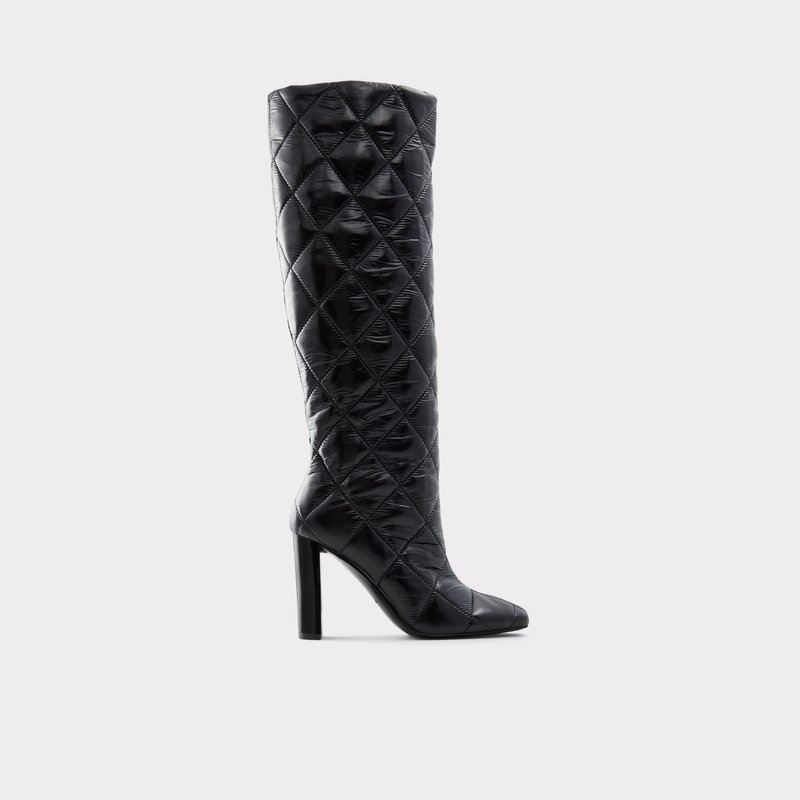 Knee High Boots Aldo Snowpuff Femme Noir | RKDTME-805