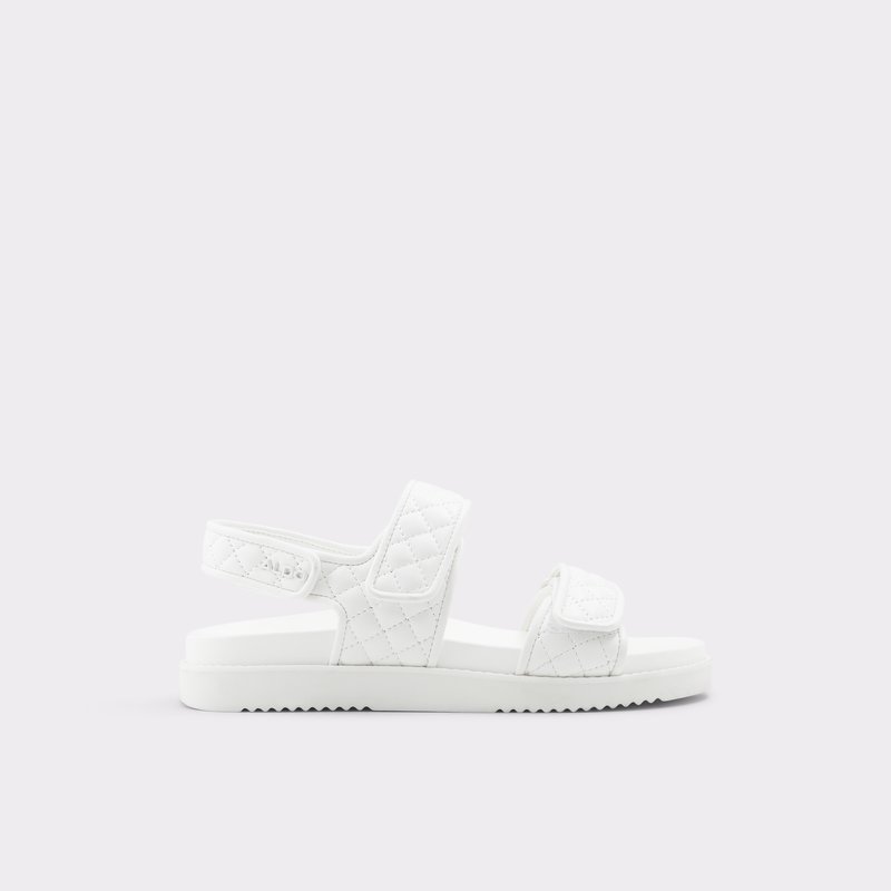 Sandales Plates Aldo Eowiliwia Femme Blanche | IUXGZK-869