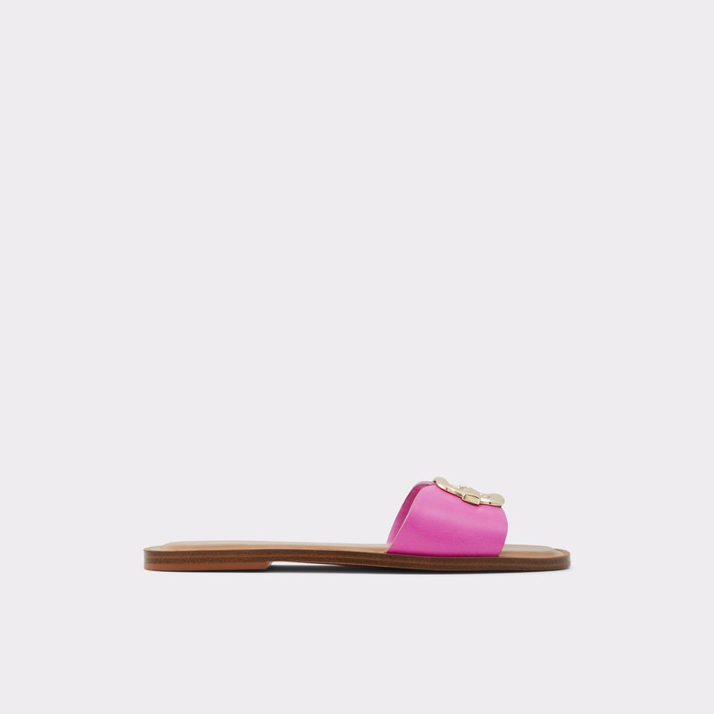 Sandales Plates Aldo Glaeswen Femme Fushia | UFRNVA-574