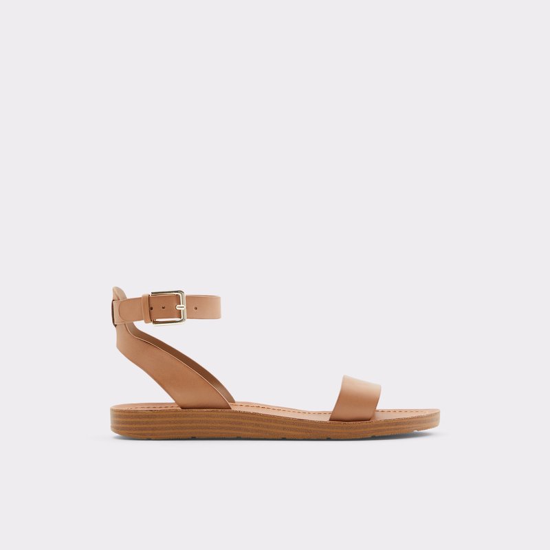 Sandales Plates Aldo Kedaredia Femme Marron | YVEAFP-730
