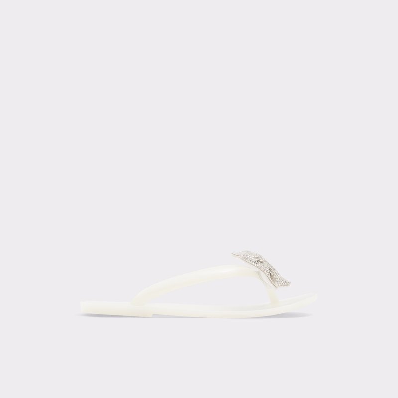 Sandales Plates Aldo Kimruska Femme Blanche | SJUEKR-142