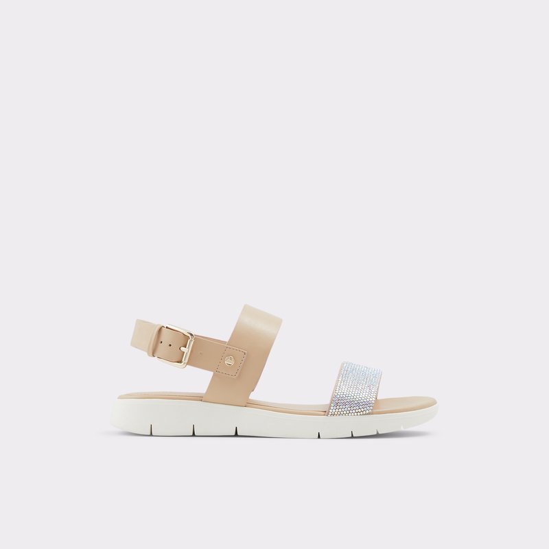 Sandales Plates Aldo Woema Femme Blanche | PDOYXA-750