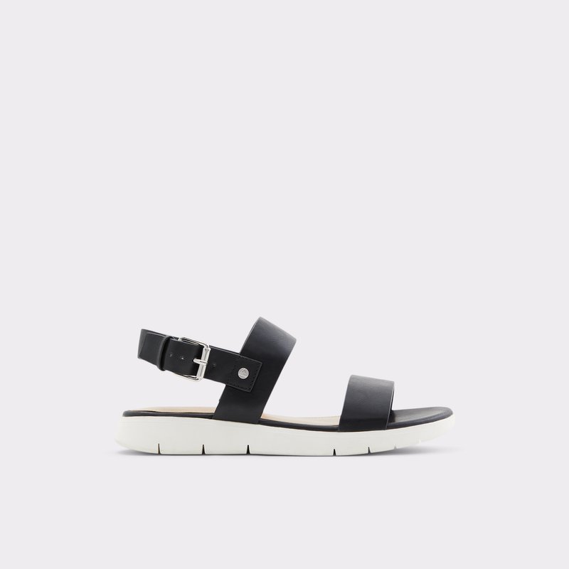 Sandales Plates Aldo Woema Femme Noir | PXLRAN-528