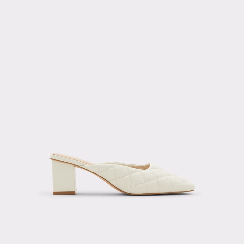 Talon Bloc Aldo Drenna Femme Blanche | LVICSP-684