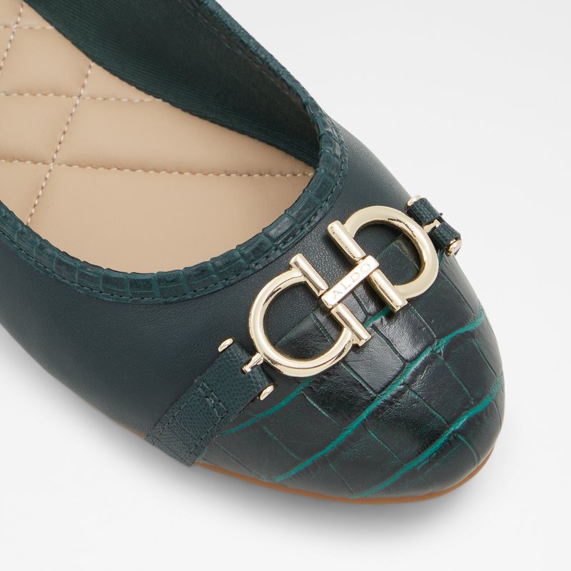 Ballerinas Aldo Laabelle Femme Vert Foncé | MDQXLC-206