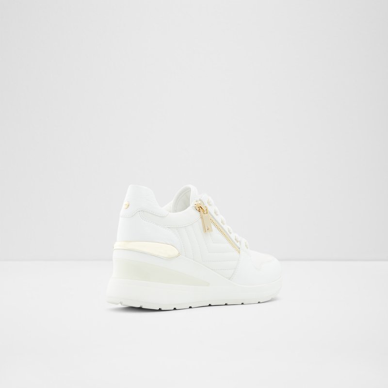 Baskets Aldo Adwiwia Wedge Femme Blanche | MFCUVN-241