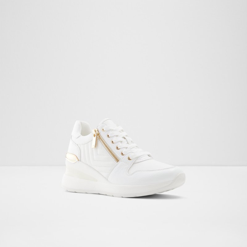 Baskets Aldo Adwiwia Wedge Femme Blanche | MFCUVN-241