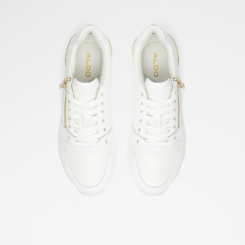 Baskets Aldo Adwiwia Wedge Femme Blanche | MFCUVN-241
