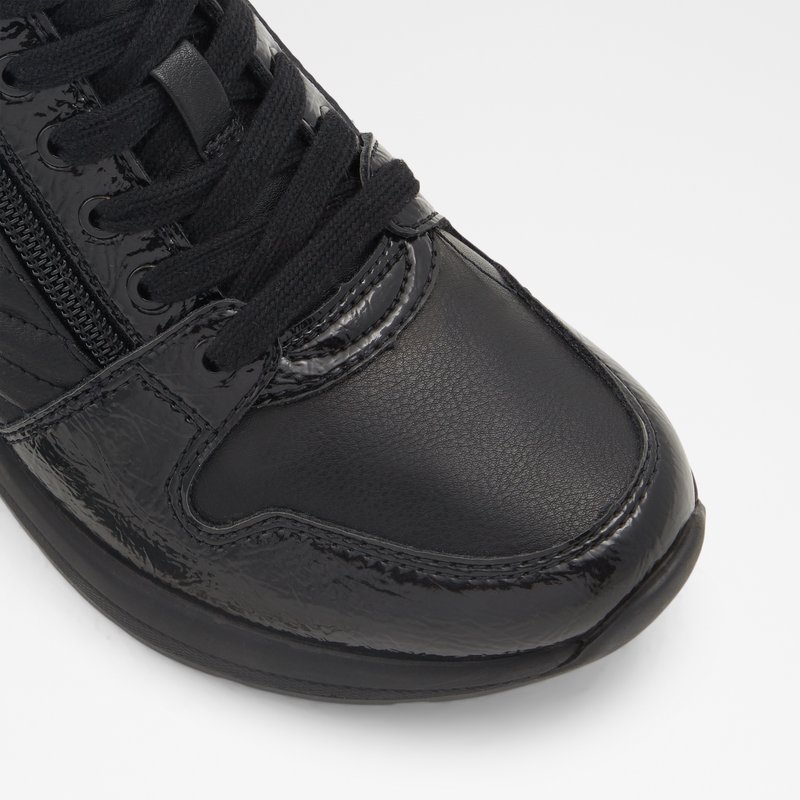 Baskets Aldo Adwiwia Wedge Femme Noir | HGSJXP-213