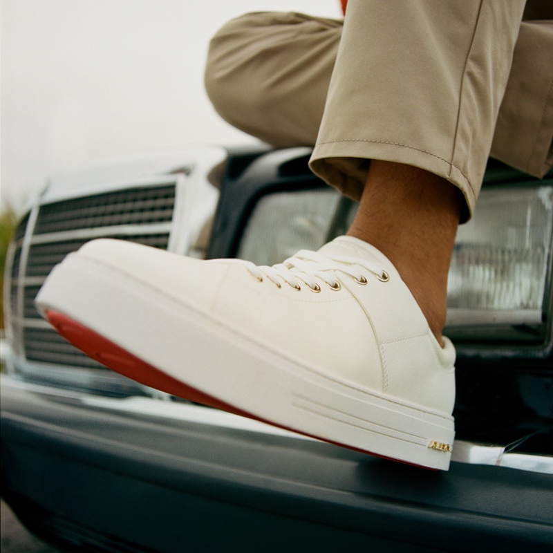 Baskets Aldo Agassi Low Homme Blanche | LFTMZA-298