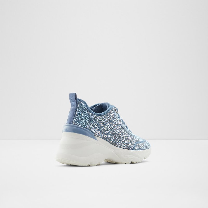 Baskets Aldo Aguileri Dentelle Up Femme Bleu | RXZHFU-320