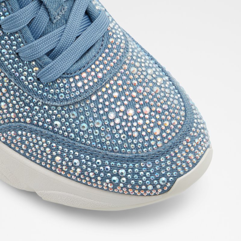 Baskets Aldo Aguileri Dentelle Up Femme Bleu | RXZHFU-320
