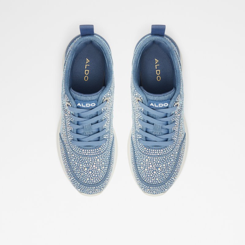 Baskets Aldo Aguileri Dentelle Up Femme Bleu | RXZHFU-320