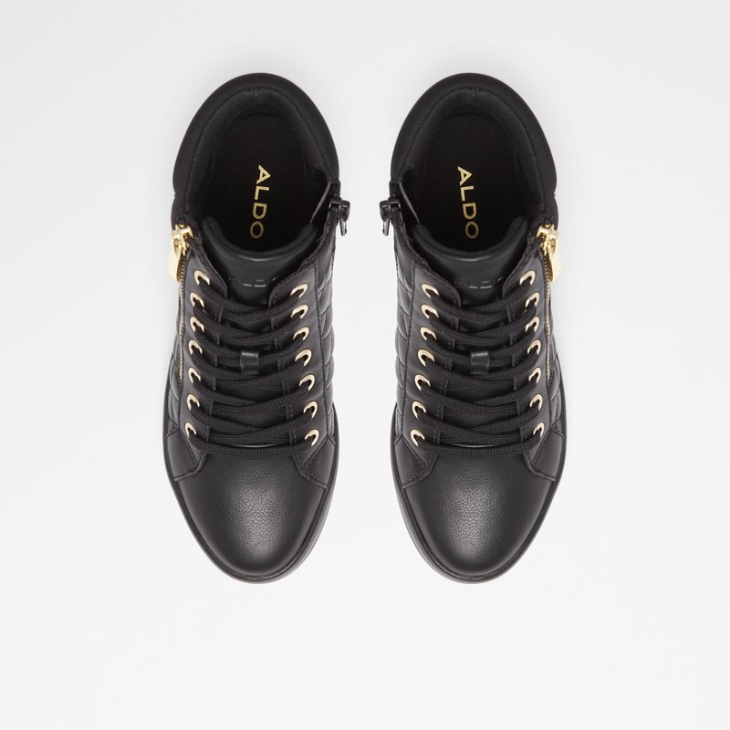 Baskets Aldo Ailanna Dentelle Up Femme Noir | XOABUL-823