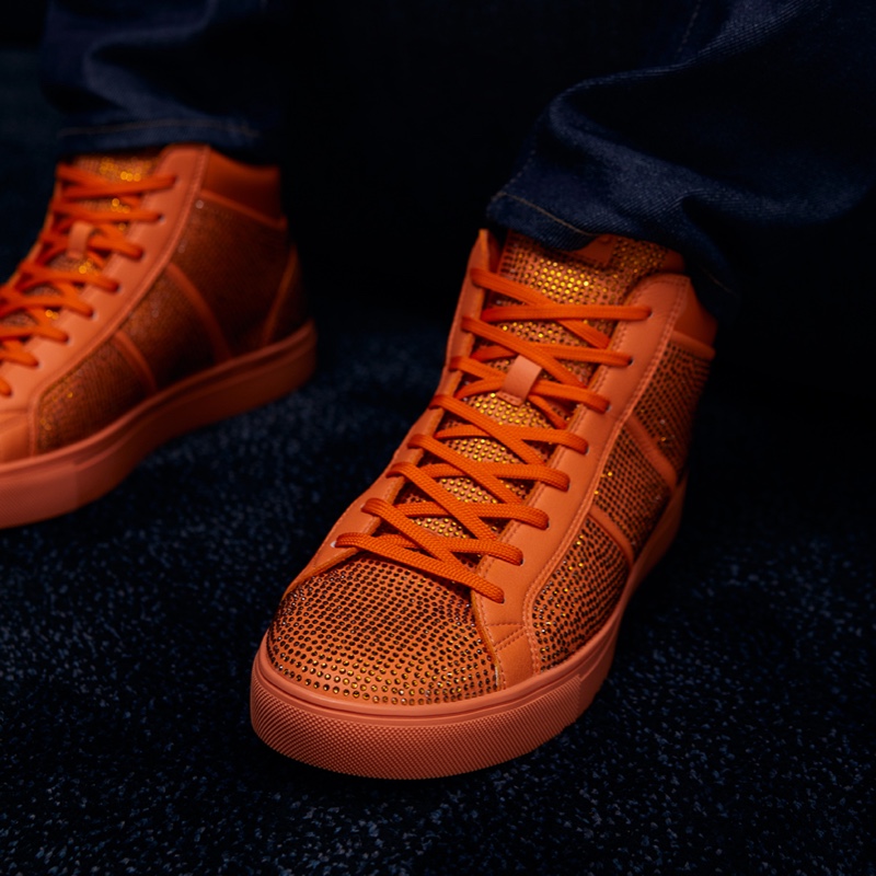 Baskets Aldo Balawen High Homme Orange | VUSLGZ-237