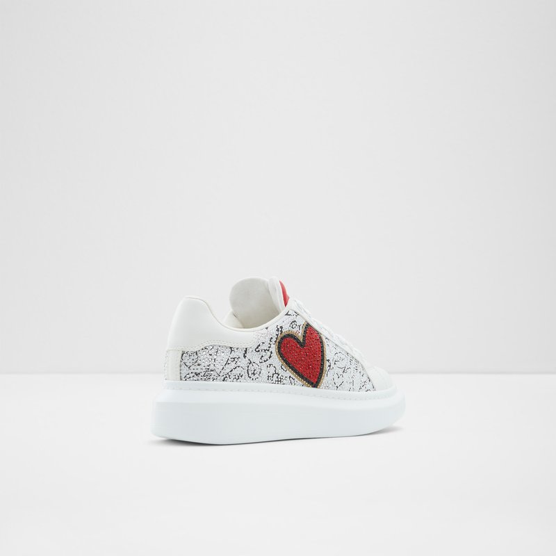 Baskets Aldo Bemine Dentelle Up Femme Blanche | HXOMUW-802