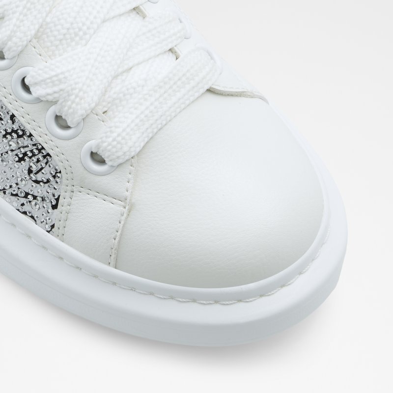 Baskets Aldo Bemine Dentelle Up Femme Blanche | HXOMUW-802