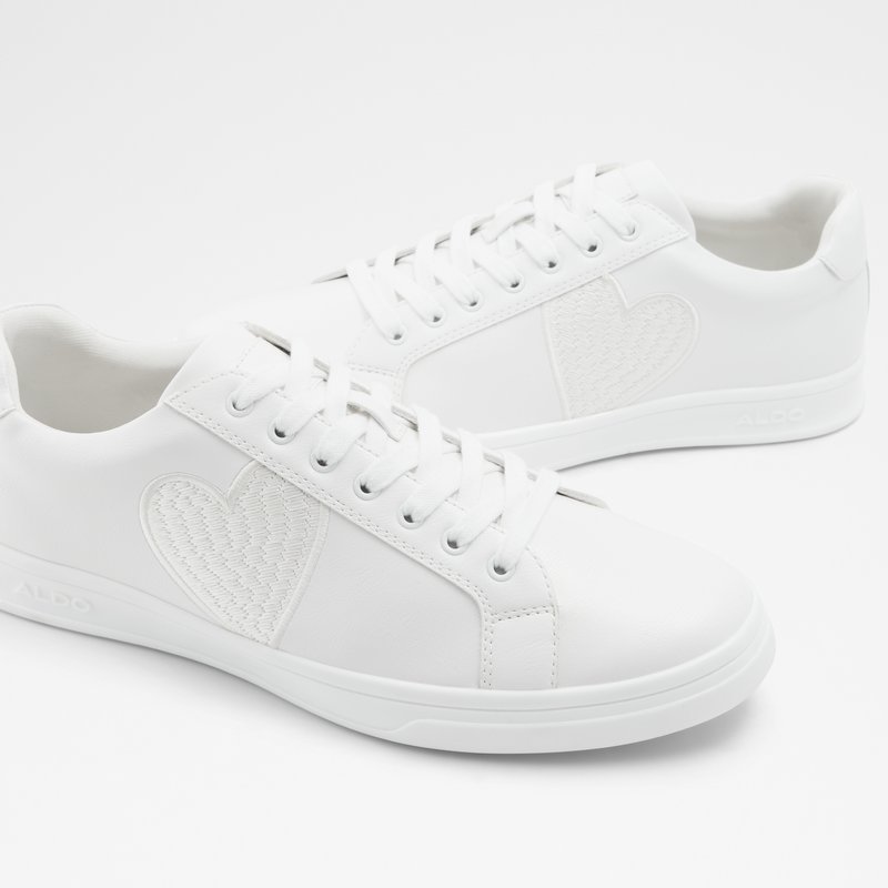 Baskets Aldo Blacktie Low Homme Blanche | AILJOM-175