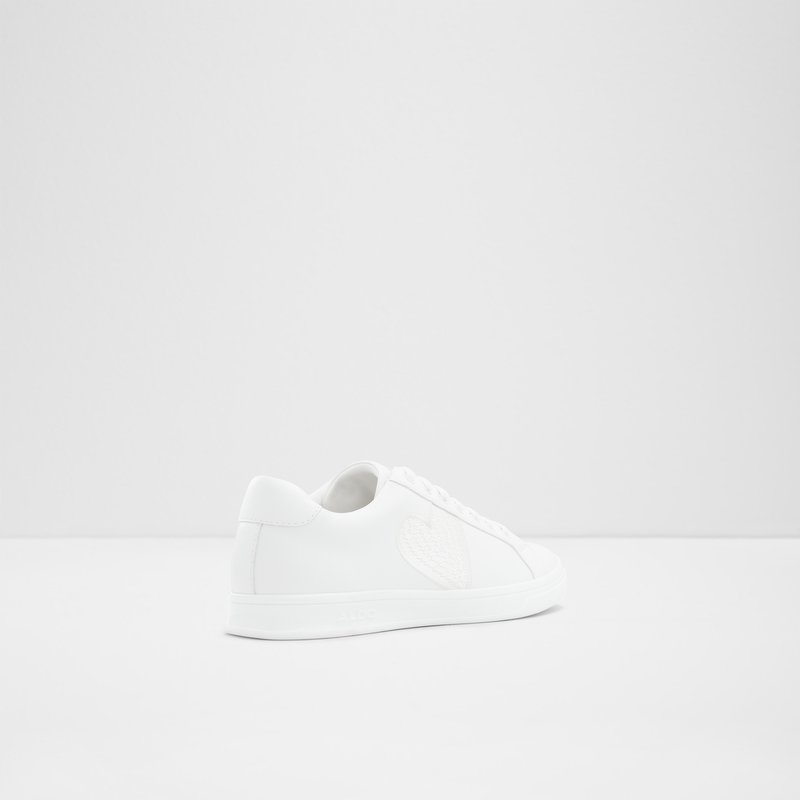 Baskets Aldo Blacktie Low Homme Blanche | AILJOM-175