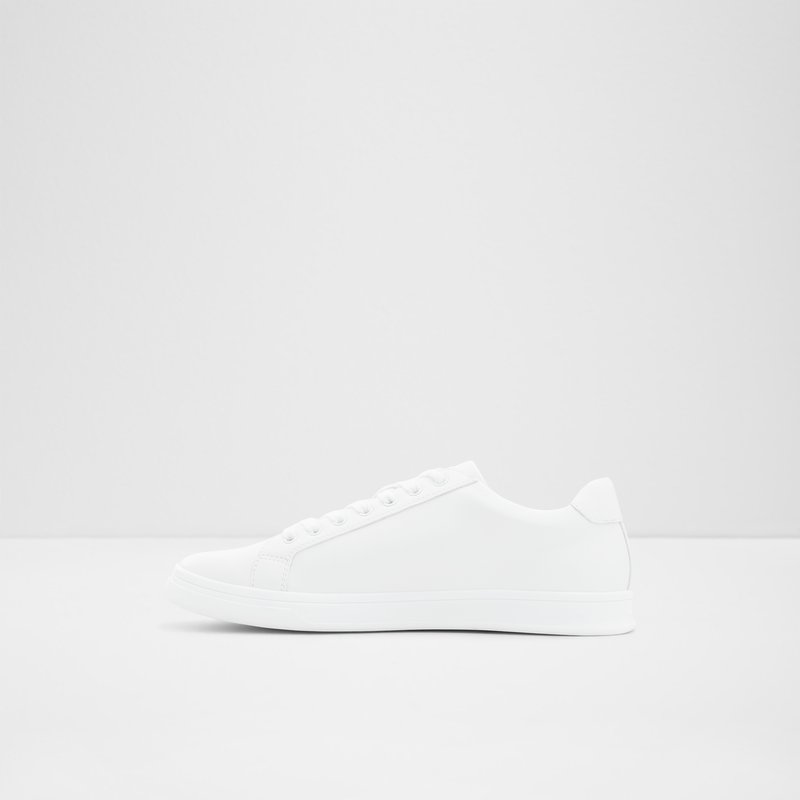 Baskets Aldo Blacktie Low Homme Blanche | AILJOM-175