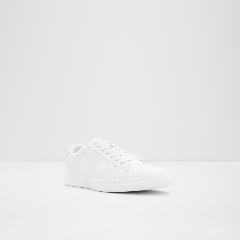 Baskets Aldo Blacktie Low Homme Blanche | AILJOM-175