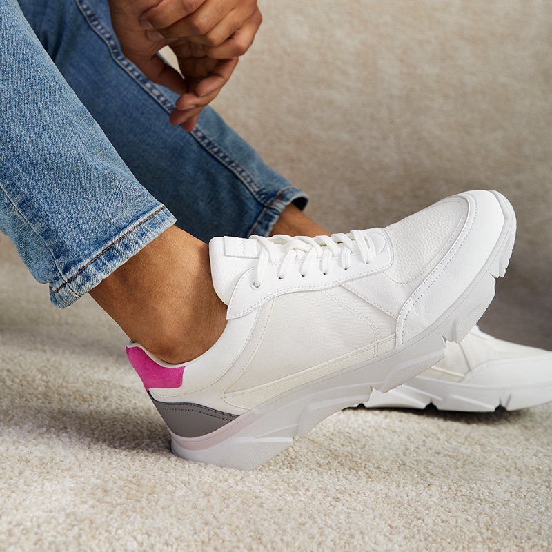 Baskets Aldo Bradd Low Homme Blanche | ICLNGV-475