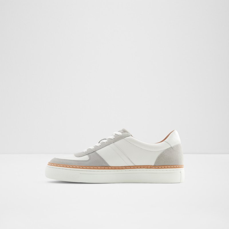 Baskets Aldo Checkers Low Homme Grise Clair | DRXNBJ-051