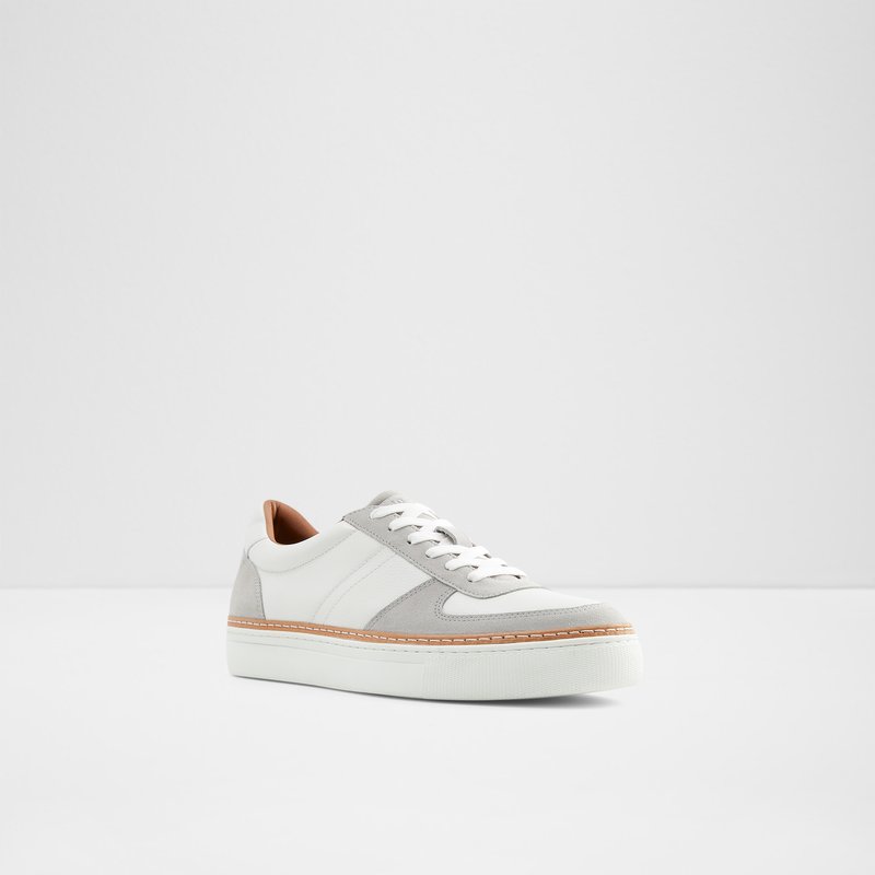 Baskets Aldo Checkers Low Homme Grise Clair | DRXNBJ-051
