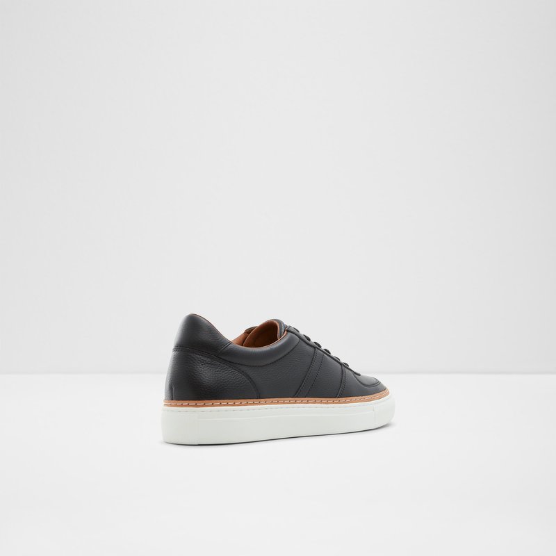 Baskets Aldo Checkers Low Homme Noir | KBCDZO-607