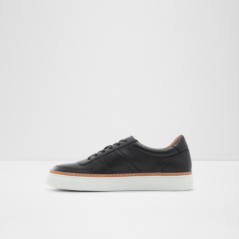 Baskets Aldo Checkers Low Homme Noir | KBCDZO-607
