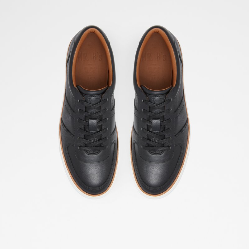 Baskets Aldo Checkers Low Homme Noir | KBCDZO-607