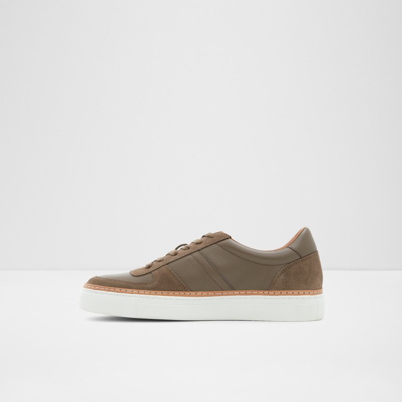 Baskets Aldo Checkers Low Homme Pewter | RWDOUC-432