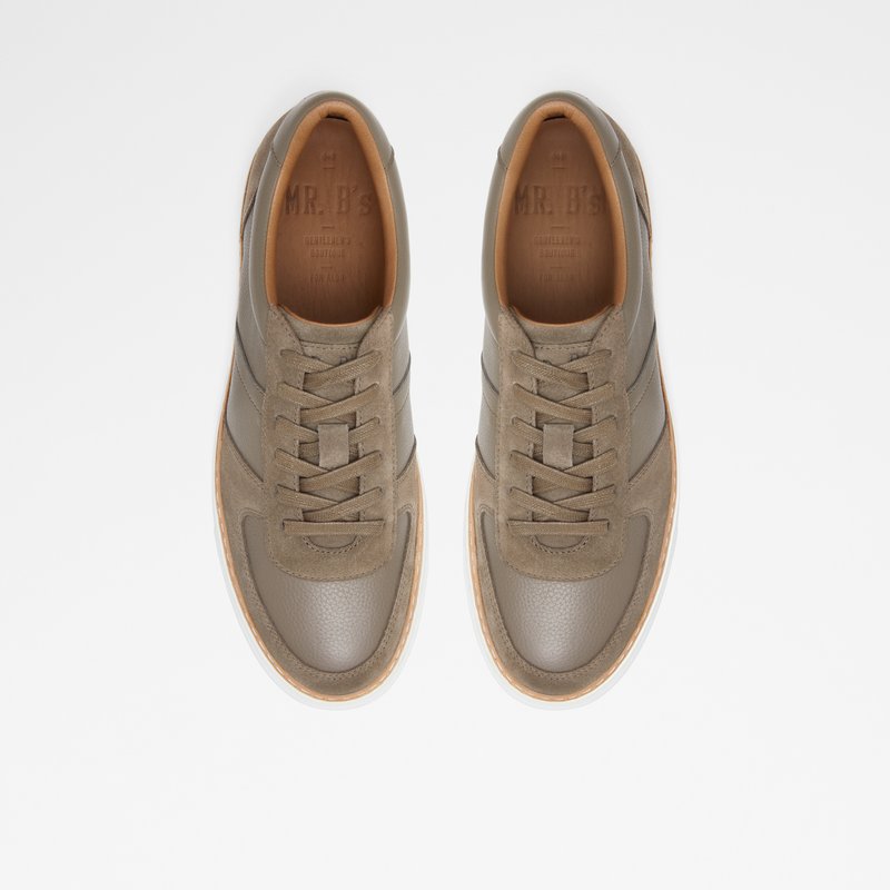 Baskets Aldo Checkers Low Homme Pewter | RWDOUC-432