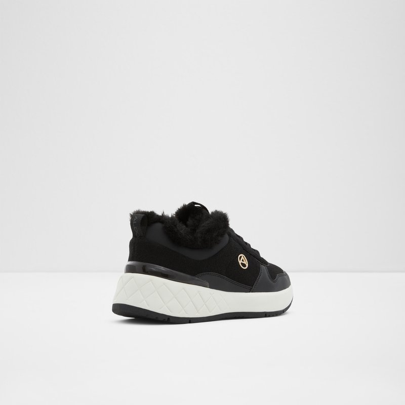 Baskets Aldo Citycozy Dentelle Up Femme Noir | LUTSQH-485