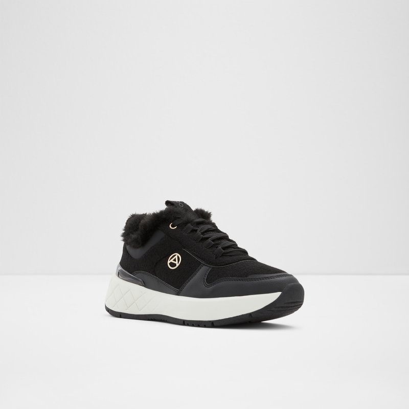 Baskets Aldo Citycozy Dentelle Up Femme Noir | LUTSQH-485